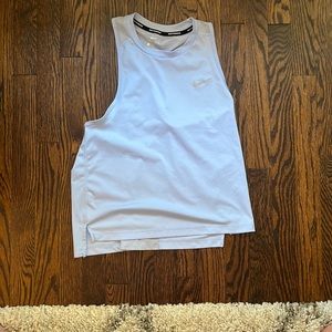 Blue Nike tank top